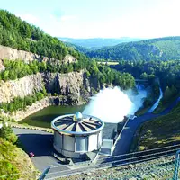 Le barrage de Naussac seulement plein aux 3/4 en début de saison inquiète la profession.