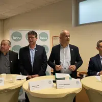 Patrick Bénézit, Hervé Lapie, Arnaud Rousseau et Jérôme Despey.