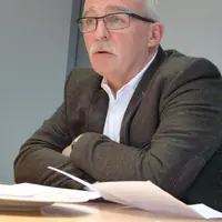 Dominique Graciet lors de ses vœux à Limoges.