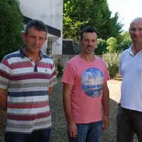 Marc Dupont, Thierry Jayat, président de Capr’Inov, et Samuel Hérault : trois des membres du comité d’organisation misent sur l’international pour dév