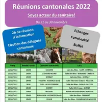 Des réunions dans toute la Creuse.