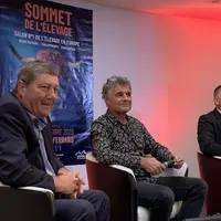 De gauche à droite : Jacques Chazalet, Fabrice Berthon et Yves Chassany.