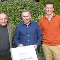 Aux côtés du président d’Interbio Aquitaine-Limousin- Poitou-Charentes Philippe Lassalle Saint Jean, ses deux vice présidents Jean Maison et Edouard R