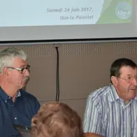 Thierry Jamot et Gérard Laverdan.