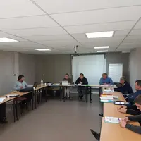 Les représentants des sections fermiers des FDSEA de Nouvelle-Aquitaine se sont réunis pour accueillir Patrice Chaillou, secrétaire général de la SNFM
