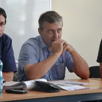 De gauche à droite : Pascal Lerousseau, Patrick Bénézit et Michel Joly.