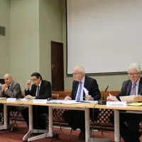 De gauche à droite, Pascal Lerousseau, premier vice-président de la Chambre d’agriculture de la Creuse, Christian Chocquet, préfet de la Creuse, Jean-