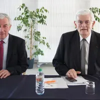 André Janot et Marc Deschamps sont revenus sur l’activité et les résultats de 2014 de la Caisse régionale.