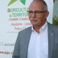 Dominique Graciet, président de la chambre régionale d’agriculture Nouvelle-Aquitaine.