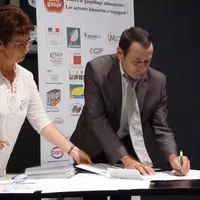 Jean-Pierre Boulesteix président de Coop de France Limousin s’est engagé dans la charte. Il y a quelques semaines Coop de France avait fait un don de