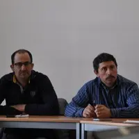 De gauche à droite : Michel Joly, éleveur en Saône-et-Loire, Frédéric Blanchonnet, éleveur dans l’Allier, Pascal Lerousseau, éleveur en Creuse et Patr