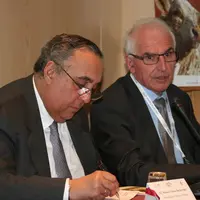 Roger Blanc, chargé de mission à l’International du Sommet de l’élevage et Federico Renjifo Vélez, ambassadeur de Colombie en France.