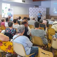 Conférence-débat organisée à Sainte-Feyre, à l'initiative de la MSA du Limousin.