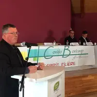 Jean-Luc Desnoyer, éleveur dans l’Allier et président de Covido-Bovicoop.