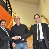 De gauche à droite: Pascal Lerousseau, président de la FDSEA 23, Stéphane Moreau, président de JA23, et Jean-Philippe Viollet, tête de liste FDSEA/JA.