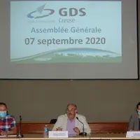 À la tribune de cette AG de GDS Creuse, se trouvaient autour du président Philippe Monteil, le Dr Bénédicte Martineau, cheffe de service de la DDCSPP,