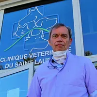 Depuis son cabinet de Saint-Mamet-la-Salvetat, Eric Février pratique déjà du conseil par téléphone.