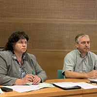 Christine Valentin et Patrick Bénézit.