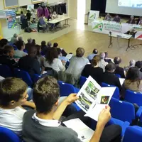 Après le colloque de la matinée, les participants ont participé aux trois ateliers de l’après-midi dont un sur l’éco-conduite.