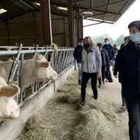 La visite d’exploitation a clôturé une journée intense de réunions sur l’export et la PAC.