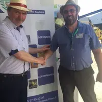 Claude Souchaud (à gauche) et Philippe Moinard (à droite).