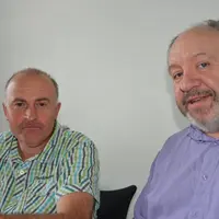 Patrick Escure et Bruno Gausson, présidents des FRSEA Auvergne et Limousin.