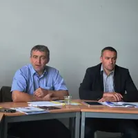 De gauche à droite : Christian Peyronny, président de la FNSEA 63, Patrick Bénézit, président de la FRSEA Massif central, Marion Vedel, secrétaire gén