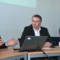 De gauche à droite : Gilles Psalmon, Yannick Fialip et Bruno Verkest.