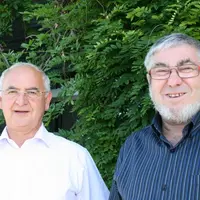Pierre Chevalier, président de la FNB et éleveur en Corrèze aux côtés de Guy Hermouët, vice-président de la FNB et éleveur en Vendée.