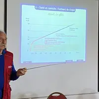 Michel Dubreuil a mis à jour certaines connaissances des participants en matière de code de la route et de comportements à risques.