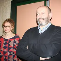 Cette conférence était animée par des intervenants d'Interbev. Ici Bruno Dufayet et Audrey Lebrun.