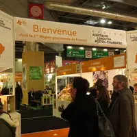 L’une des entrées au sein du grand espace gastronomique de la région ALPC dans le Hall 3.
