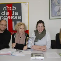 De g. à dr. : Olivier Teillier, animateur prévention de l'ANPAA Haute-Vienne, Odile Fourches, infirmière au lycée des Vaseix, Mélanie Barse, animatric