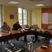 Les responsables professionnels agricoles de la FDSEA, de JA et de la Chambre d’agriculture ont pu longuement discuter des sujets d’actualité avec le