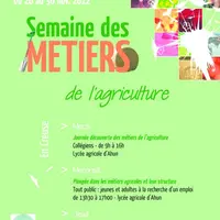 Programme de la semaine des métiers en Creuse.