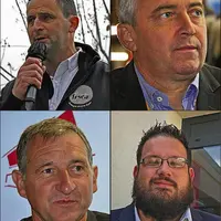 David Chauve, Patrick Bénézit, Michel Joux et Jocelyn Dubost : des responsables régionaux pleinement mobilisés avant le Sommet.
