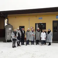 La délégation a visité plusieurs laiteries.