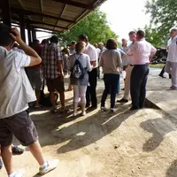 Les responsables syndicaux de la grande région étaient venus en nombre rencontrer le préfet.