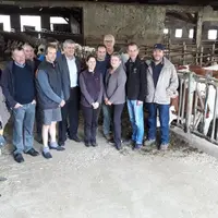 Mont Lait a présenté son nouveau produit au Gaec de la Bousse, dans le Puy-de-Dôme, où les trois associés ont rejoint l’APLM en 2016.