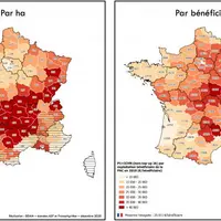 Même en intégrant l’ICHN, le retour des aides Pac par bénéficiaire (exploitation) reste actuellement plus favorable aux zones de grandes cultures de l