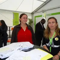 Karen Chaleix, élue CRAL en charge de l’Installation, et Sabine Durudaud, Conseillère PII Creuse.