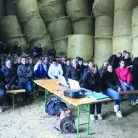 Les jeunes étaient réunis pour s'informer sur la nouvelle DJA et sur le dispositif d'installation.