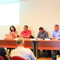 Les élus de la chambre d'agriculture Aura comptent s'appuyer sur les conseils des invités bretons pour gagner en efficacité.