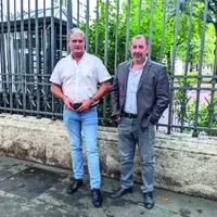 « Il faut passer des paroles aux actes », lance Claude Font, secrétaire général de la FNO, ici au côté de Bernard Mogenet représentant de la FNSEA au