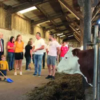 Le Préfet Yvan Cordier (à gauche) très à l'aise pour aborder tous les sujets en lien avec l'agriculture.