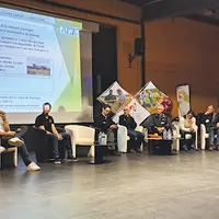 Conseillers Chambre et agriculteurs ont témoigné des leviers actionnés dans les diverses productions pour faire face au changement climatique.