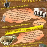 Affiche Foire de Thoras