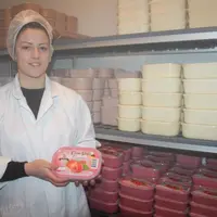 Delphine Haon, installée en 2013 sur la ferme familiale de son compagnon