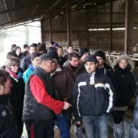 Des échanges très enrichissants entre éleveurs.