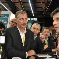 Sommet de l'Elevage 2021 : responsables professionnels avec le Ministre Denormandie